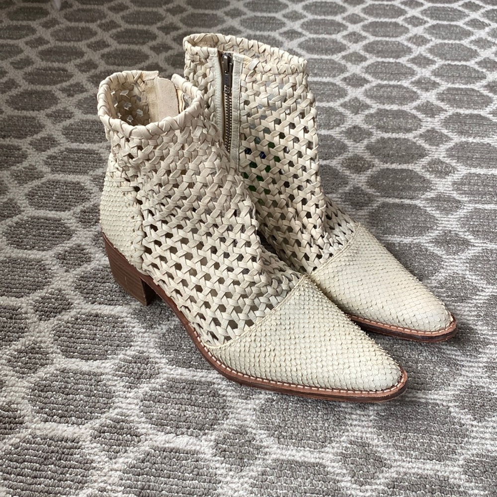 Free People Leather Booties